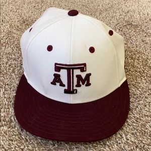 Texas A&M hat.